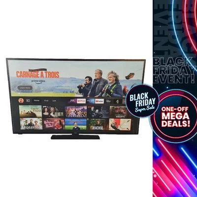 Polaroid P50UPF2032A 50" SMART 4K TV Ultra HD HDR LED Fire TV Black - Image 1 of 3