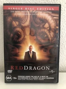 Red Dragon DVD 2002 MA15+ PAL R 4 & R2 NEW - Picture 1 of 2