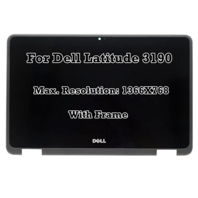 11.6" For Dell Latitude 11 3190 HD LCD Display Touch Screen Digitizer Assembly - Image 1 of 4