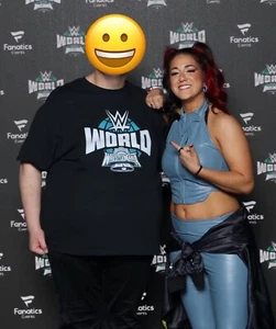 WWE World Black Shirt WrestleMania 40 Schwarz Unisex T-Shirt, Gr. 3XL - Bild 1 von 1