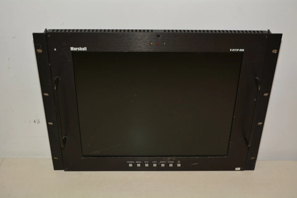 Marshall Electronics V-R171P-HDA 17" LCD Monitor Rack Mount Panel w/HDA Input. - Image 1 of 4