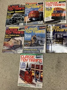 Classic Toy Trains Magazine Back Issues Lot From 1999 - Picture 1 of 6