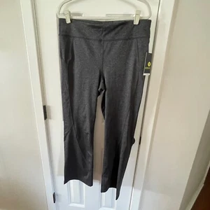 Xersion Womens Black Slim Fit Straight Leg Yoga Pants Size XL Short E2 - Picture 1 of 8