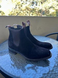 R.M. Williams Craftsman - Brown (Chocolate) Suede - 9G - Picture 1 of 7