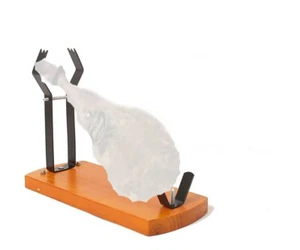 SPEDIZIONE IL GIORNO SUCCESSIVO SERRANO Supporto prosciutto gondola serrano prosciutto portaprosciutto intaglio - Foto 1 di 6