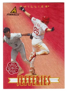 1997 NEW PINNACLE #6 GREGG JEFFERIES ARTIST'S PROOF - Picture 1 of 1