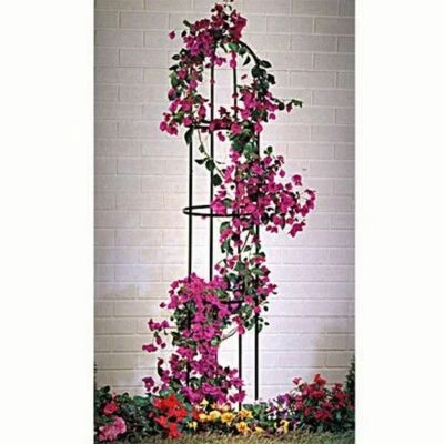 Rankhilfe Ranksäule aus Metall freistehend Garten Deko Pflanzen Gestell Obelisk - Bild 1 von 4