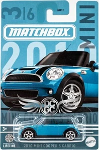 MATCHBOX 2010 MINI COOPER S CABRIO NUMBER THREE OF SIX VEHICLES - HARD TO FIND - Picture 1 of 3