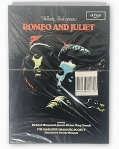 Rare Romeo and Juliet Cassettes William Shakespeare Box Set ARGO K15K 42 VTG NEW - Picture 1 of 3