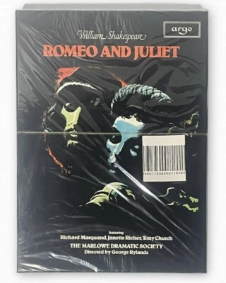Rare Romeo and Juliet Cassettes William Shakespeare Box Set ARGO K15K 42 VTG NEW - Image 1 of 3