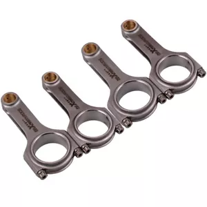 Steel 4340 EN24 H-Beam Connecting Rods + ARP Bolts for KAWASAKI ZX12 ZX12R 00-05 - Picture 1 of 12