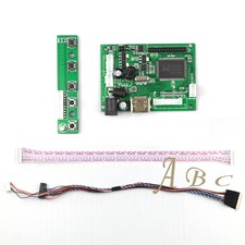HDMI LVDS LCD Controller Board For IPS 1366x768 1CH 6BIT LP156WH2 B156XW02 LCD