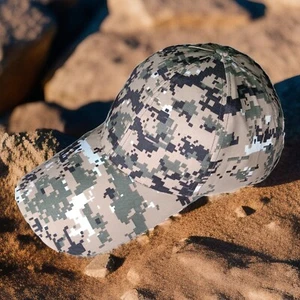 Light Adjustable Tactical Baseball Cap Hat Digital Camo - Picture 1 of 2