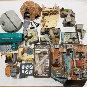 Vintage GALOOB MICRO MACHINES Lot Military Playsets Sub Defender Star Wars Death - Picture 1 of 8
