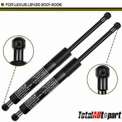 2 件升降支撑减震支柱适用于雷克萨斯 LS430 2001 - 2006 Sedan 后后后备箱尾门 — 第 1/4 张图片