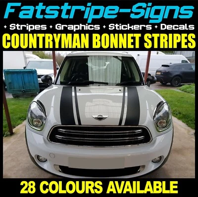 para adaptarse a MINI COUNTRYMAN CAPÓ RAYAS GRÁFICAS CALCOMANÍAS MINI ONE COOPER - Imagen 1 de 3