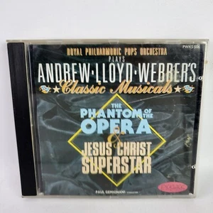 Andrew Lloyd Webber's Classic Musicals Phantom Of The Opera & Jesus Christ CD - Picture 1 of 2