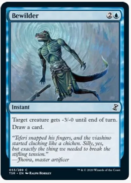 Bewilder - Time Spiral: Remastered (TSR) Magic the Gathering Playset (x4) NM/LP - Image 1 of 1