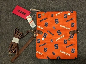 Syracuse Orange Football Stadium purse with zipper, strap NEW Orangemen - Picture 1 of 7