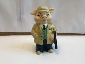 Leonardo Collection Pig Farmer Figure - Picture 1 of 2