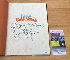 Autógrafo firmado por el actor John Lithgow The Remarkable Farkle McBride libro certificado de autenticidad JSA - Imagen 1 de 4