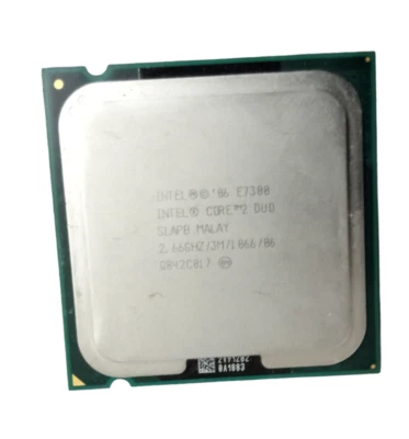 Intel E7300 SLAPB CPU Core 2 Duo CPU 2.66GHZ LGA775 Socket Processor - Image 1 of 4