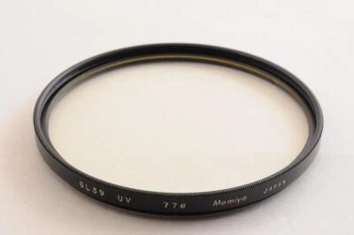 Genuine MAMIYA Mamiya SL39 UV 77mm filter @1979 - Image 1 of 2
