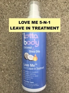 LOTTABODY con aceites de coco y karité LOVE ME 5-N-1 crema de estilo milagroso 5,1 oz - Imagen 1 de 2