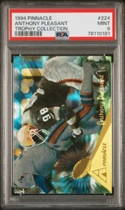 1994 PINNACLE TROPHY COLLECTION #224 ANTHONY PLEASANT PSA 9 MINT BROWNS - Picture 1 of 2