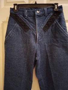 Vintage Stoney River Mountain Wear Jeans Western Rodeo USA 27" Waist, 31" Inseam - Picture 1 of 15
