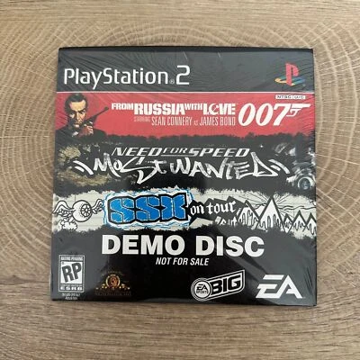 PlayStation 2 007 From Russia with Love SSX On Tour Need for Speed Demo Disc NEW - Image 1 of 3