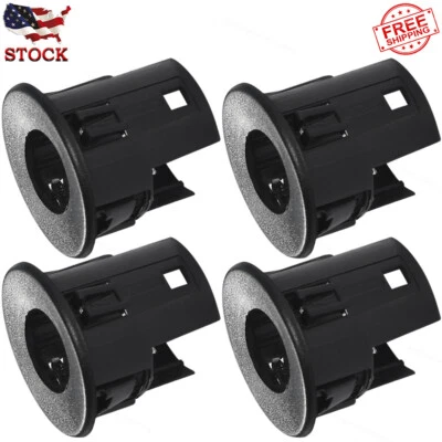 4Pcs Replacement Rear Bumper Parking Assist Sensor Bezel Fit 2007-2014 Chevy GMC Foto 1 de 4