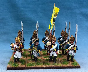 28 mm WGS Siebenjähriger Krieg SYW bemalt preußische Armee Wietersheim Füsiliere GPA6-1 - Bild 1 von 11