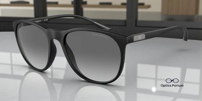 EMPORIO ARMANI EA4210 500111 Matte Black Gradient Grey 56 mm Men's Sunglasses - Image 1 of 4
