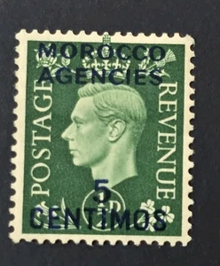 Marruecos Agencias 1937 KGVI 5c En 1/2d Como Nuevo Bisagras G4 - Imagen 1 de 1