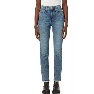 Hudson Women's Holly High Waist Straight Ankle Skinny Blue Jeans Sz 29 MSRP $215 - Picture 1 of 7