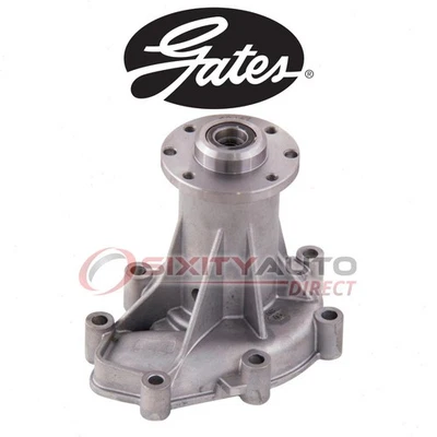 Gates Engine Water Pump for 1990-1991 Mercedes-Benz 350SDL 3.4L L6 - Coolant xw Foto 1 de 4