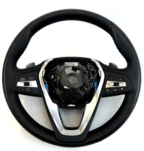 Volante deportivo de cuero para BMW X3 X4 M40i OEM M 18-24 con palancas de cambio 685902 - Imagen 1 de 9