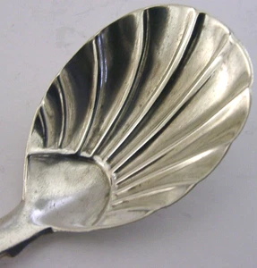 ENGLISCHER FRÜHER VIKTORIANISCHER STERLINGSILBER-LÖFFEL MIT GEIGENMUSTER 1859 ANTIK - Bild 1 von 9