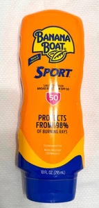 1 Stück Banana Boat Sport Ultra Sonnenschutzlotion Breitspektrum LSF 50 10 Unzen Ablaufdatum 2027 - Bild 1 von 5