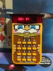 Vintage 1978 Texas Instruments Little Professor Test Quiz Calculator! Working! - Picture 1 of 8