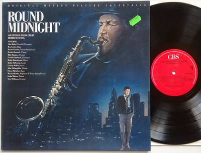 LP: Round Midnight - Soundtrack produced by Herbie Hancock (CBS 70300) - Bild 1 von 2
