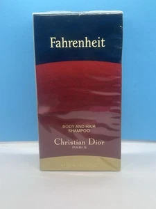 Christian Dior Fahrenheit Vintage 6.8 US. FL. OZ Body And Hair Shampoo New Rare! - Picture 1 of 3