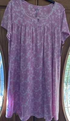 Croft and Barrow short sleeved nightgown Women’s Size XXL NWT - Image 1 of 4