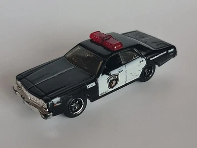 Authentic Mattel Matchbox Police Dodge Monaco Diecast Model Racing Car Toy - Image 1 of 4