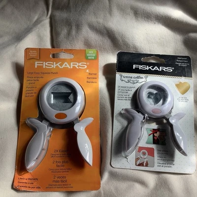 Nuevo Fiskars Squeeze Punch Set de 2 Foto 1 de 4