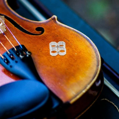  1 ensemble de pièces d'extrémité d'arc de violon, anneau de vis d'extrémité - Immagine 1 di 4