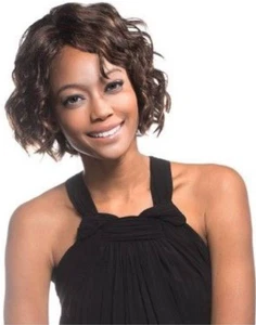 MINA It Tress Synthetic Full Short Wavy Curly Bob Style Wig - Picture 1 of 1