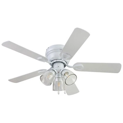 Portage Bay Renton Ceiling Fan with Quiet, Reversible Motor, 52", Brushed Nickel - Image 1 of 4