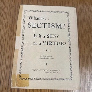 Edward A Larsen - 1944 Evangelical Universalist - Sectism, ex-Lutheran Pastor - Picture 1 of 9